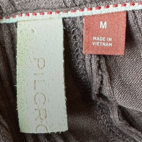 🍄 50% OFF - Brown-Mauve Button-Up Women's Top - Picture 8 of 9